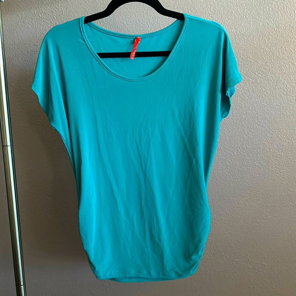 Blue Ruched Tunic